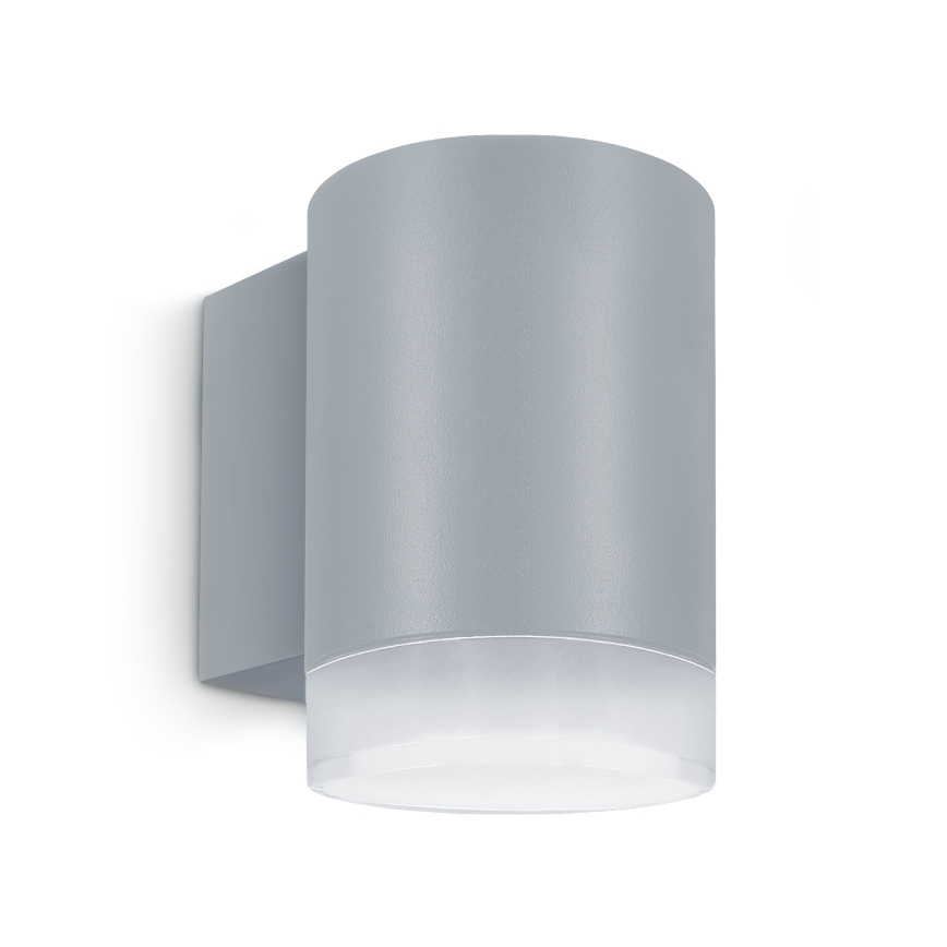Brilagi - LED RGBW stmievateľné vonkajšie nástenné svietidlo MATERA 1xGU10/4,8W/230V 3000K IP54 sivá + diaľkové ovládanie