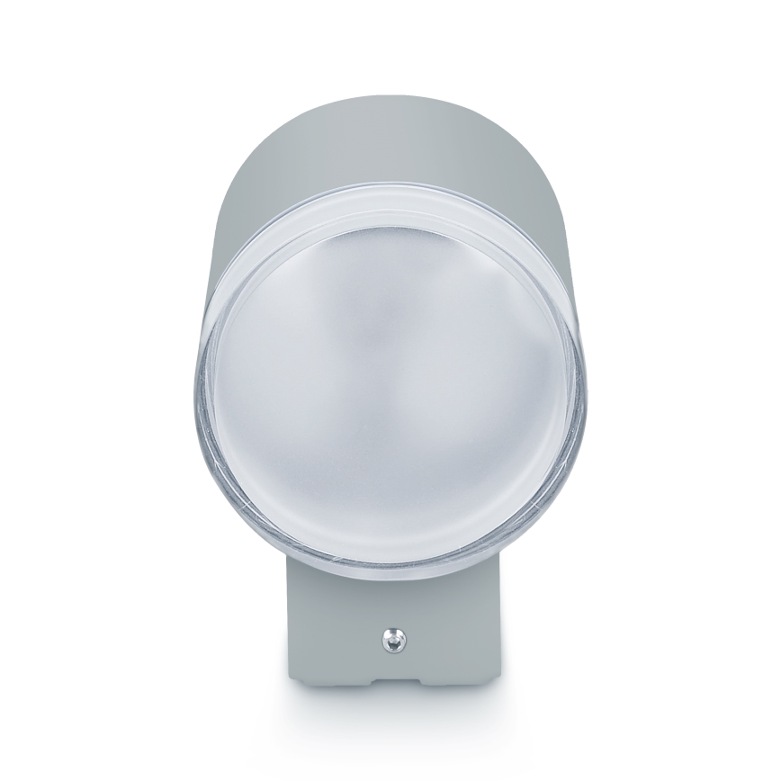 Brilagi - LED RGBW stmievateľné vonkajšie nástenné svietidlo MATERA 1xGU10/4,8W/230V 3000K IP54 sivá + diaľkové ovládanie