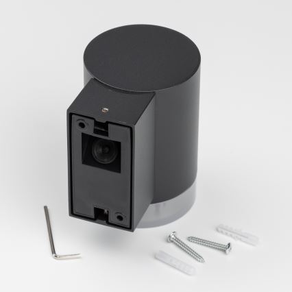 Brilagi - LED RGBW Stmievateľné vonkajšie nástenné svietidlo MATERA 1xGU10/6W/230V 3000K IP54 čierne + diaľkové ovládanie