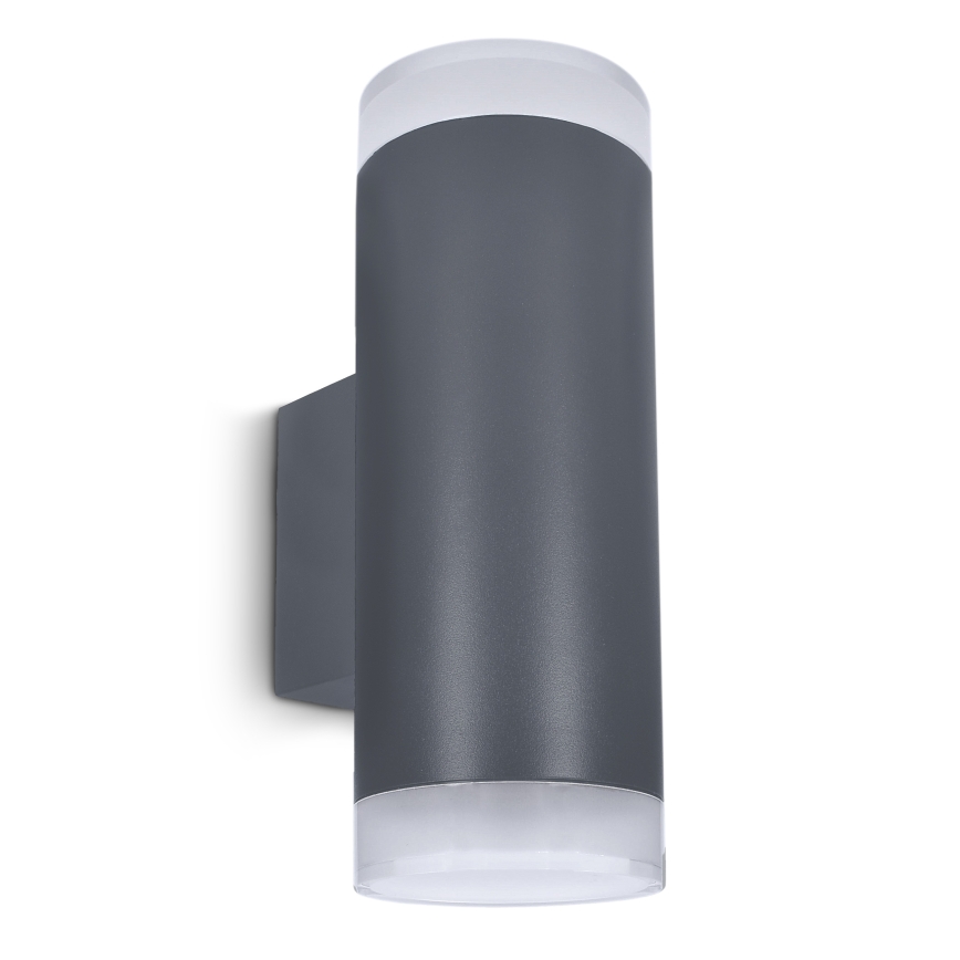 Brilagi - LED RGBW stmievateľné vonkajšie nástenné svietidlo MATERA 2xGU10/4,8W/230V 3000K IP54 antracit + diaľkové ovládanie