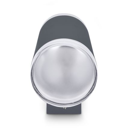 Brilagi - LED RGBW stmievateľné vonkajšie nástenné svietidlo MATERA 2xGU10/4,8W/230V 3000K IP54 antracit + diaľkové ovládanie
