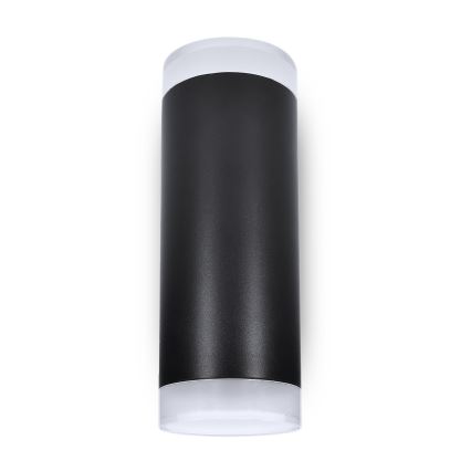 Brilagi - LED RGBW stmievateľné vonkajšie nástenné svietidlo MATERA 2xGU10/4,8W/230V 3000K IP54 čierna + diaľkové ovládanie