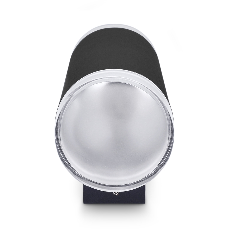 Brilagi - LED RGBW stmievateľné vonkajšie nástenné svietidlo MATERA 2xGU10/4,8W/230V 3000K IP54 čierna + diaľkové ovládanie
