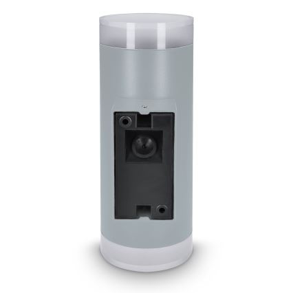 Brilagi - LED RGBW Stmievateľné vonkajšie nástenné svietidlo MATERA 2xGU10/4,8W/230V 3000K IP54 sivá + diaľkové ovládanie