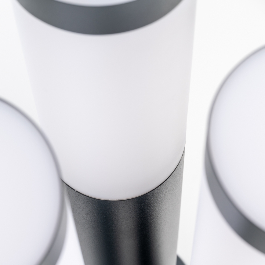 BRILAGI - LED RGBW stmievateľná vonkajšia lampa ELIA 1xE27/6,5W/230V 2700-6500K IP44 Wi-Fi 100 cm antracit