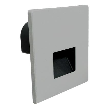 Brilagi - LED schodiskové svietidlo JACK LED/3W/230V 3000/4000/6500K IP65 sivá