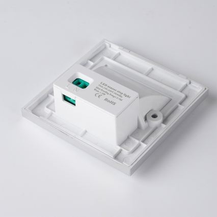 Brilagi - LED schodiskové svietidlo so senzorom STEP LIGHT LED/1,5W/230V IP44 strieborné