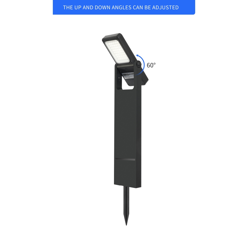 Brilagi - LED Solárna lampa SLNKO SPIKE LED/4W/3,7V 2200 mAh IP44