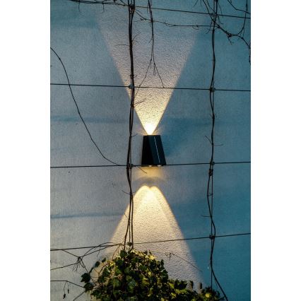 Brilagi - LED Solárne nástenné svietidlo PYRAMID LED/2W/3,2V 1300 mAh IP54