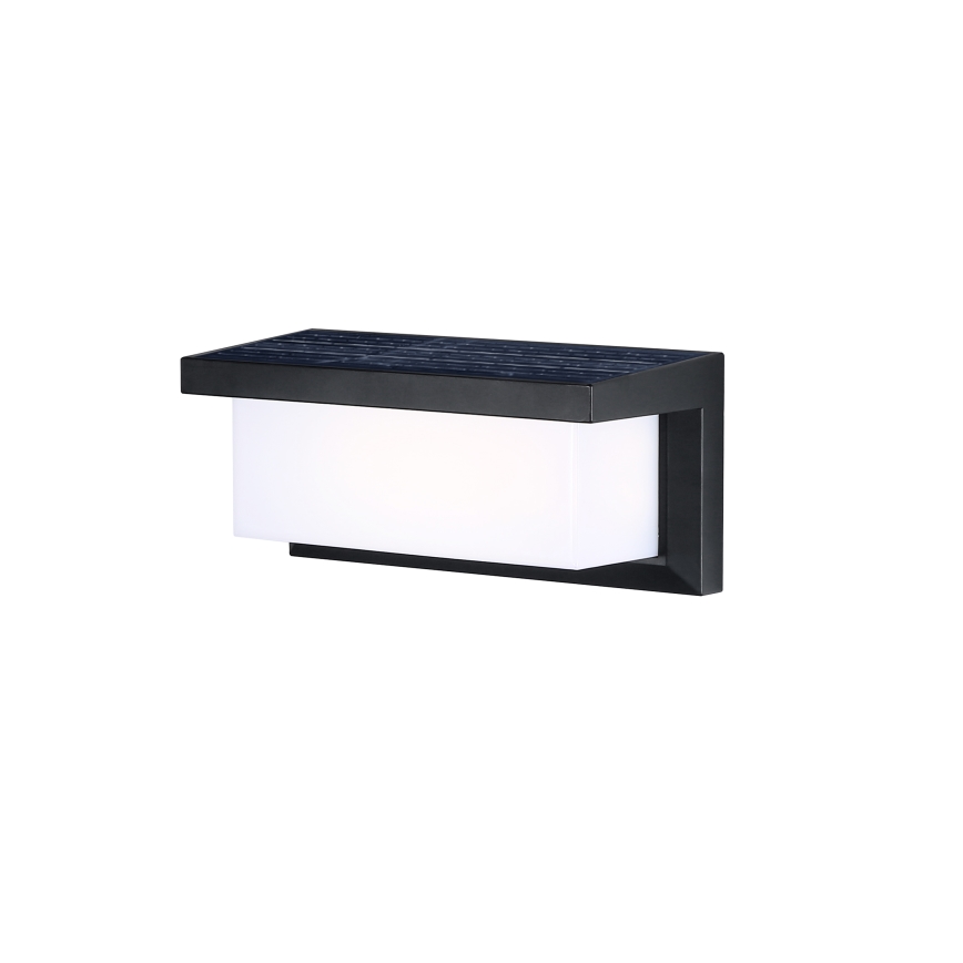 Brilagi - LED Solárne nástenné svietidlo so senzorom BRICKY LED/5W/6V 4000 mAh IP65