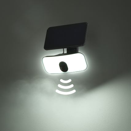 Brilagi - LED Solárne nástenné svietidlo so senzorom ROOF LED/13W/5V IP65