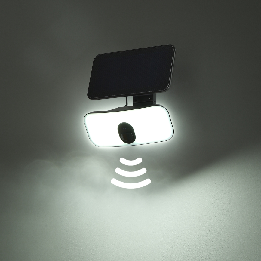 Brilagi - LED Solárne nástenné svietidlo so senzorom ROOF LED/13W/5V IP65