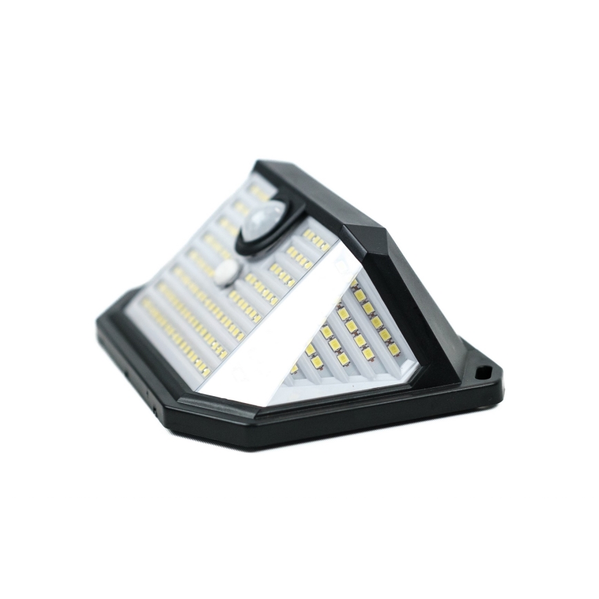 Brilagi - LED Solárne nástenné svietidlo so senzorom WALLIE LED/4W/5,5V 1200mAh 6500K IP65