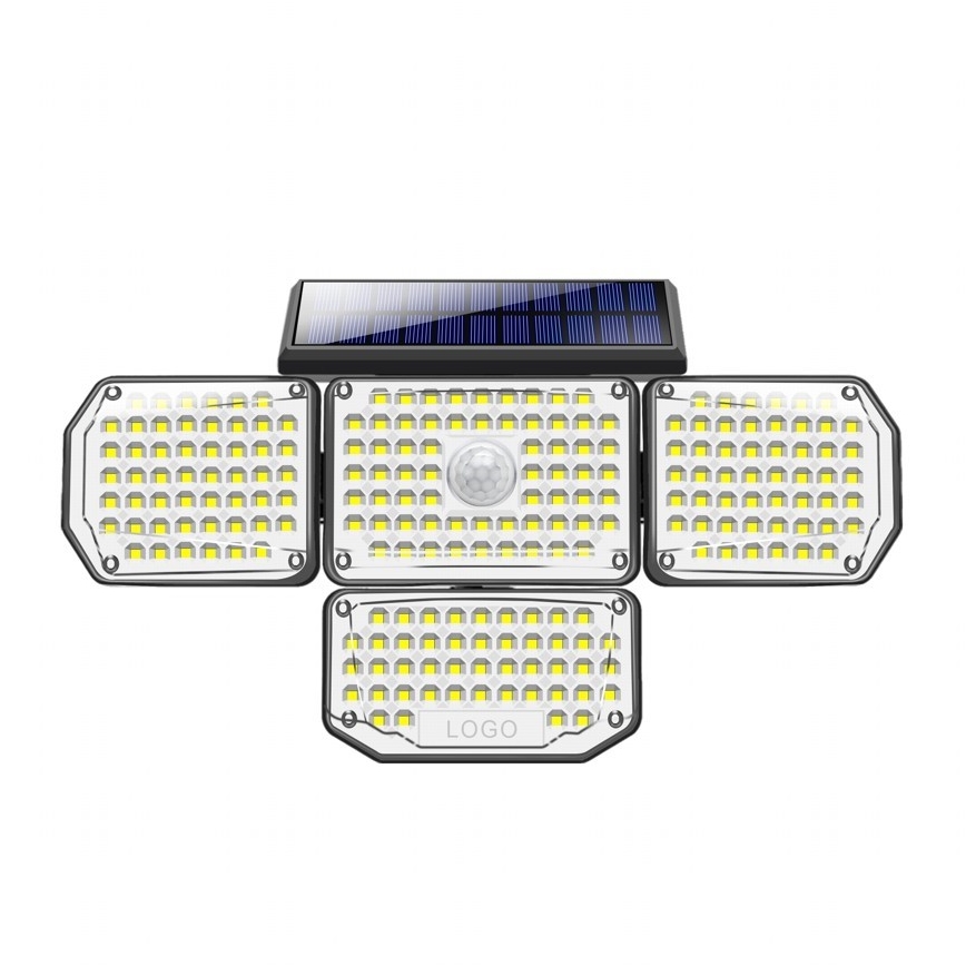 Brilagi - LED Solárne nástenné svietidlo so senzorom pohybu a súmraku WALLIE LED/5W/5,5V 2400 mAh IP65