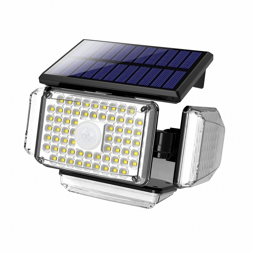 Brilagi - LED Solárne nástenné svietidlo so senzorom pohybu a súmraku WALLIE LED/5W/5,5V 2400 mAh IP65
