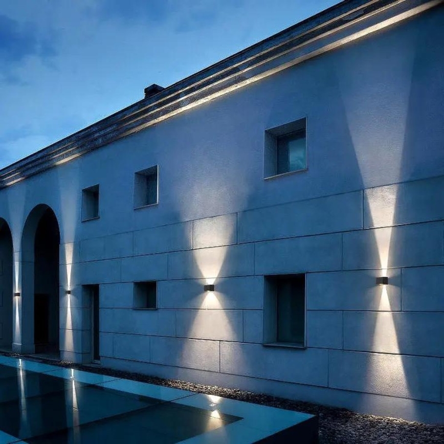 Brilagi - LED Solárne nástenné svietidlo SOLAR CUBE LED/2W/3,2V 1300 mAh IP54