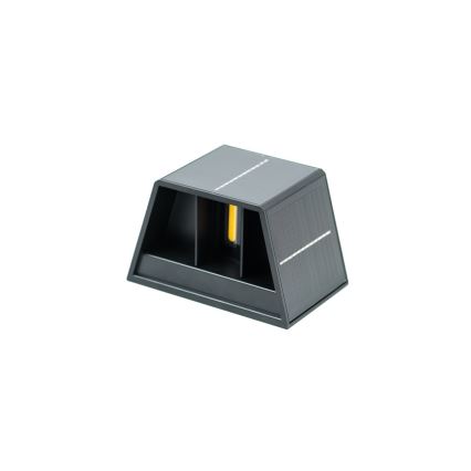 Brilagi - LED Solárne nástenné svietidlo SOLAR CUBE LED/2W/3,2V 1300 mAh IP54