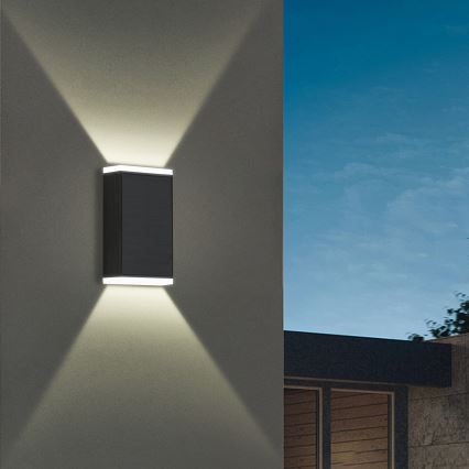 Brilagi - LED solárne nástenné svietidlo SUN GUARD LED/2W/3,7V 2000 mAh IP45