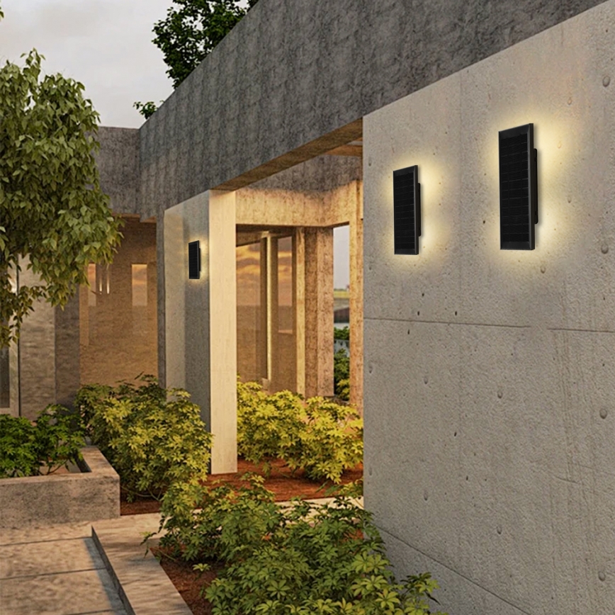 Brilagi - LED stmievateľné solárne nástenné svietidlo SUN LED/2,5W/230V 30 cm 2000 mAh IP44