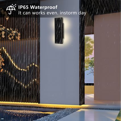 Brilagi - LED stmievateľné solárne nástenné svietidlo SUN LED/2,5W/230V 30 cm 2000 mAh IP44