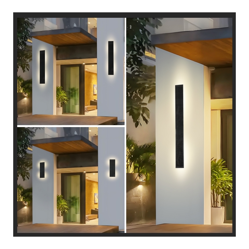 Brilagi - LED stmievateľné solárne nástenné svietidlo SUN LED/2,5W/230V 30 cm 2000 mAh IP44