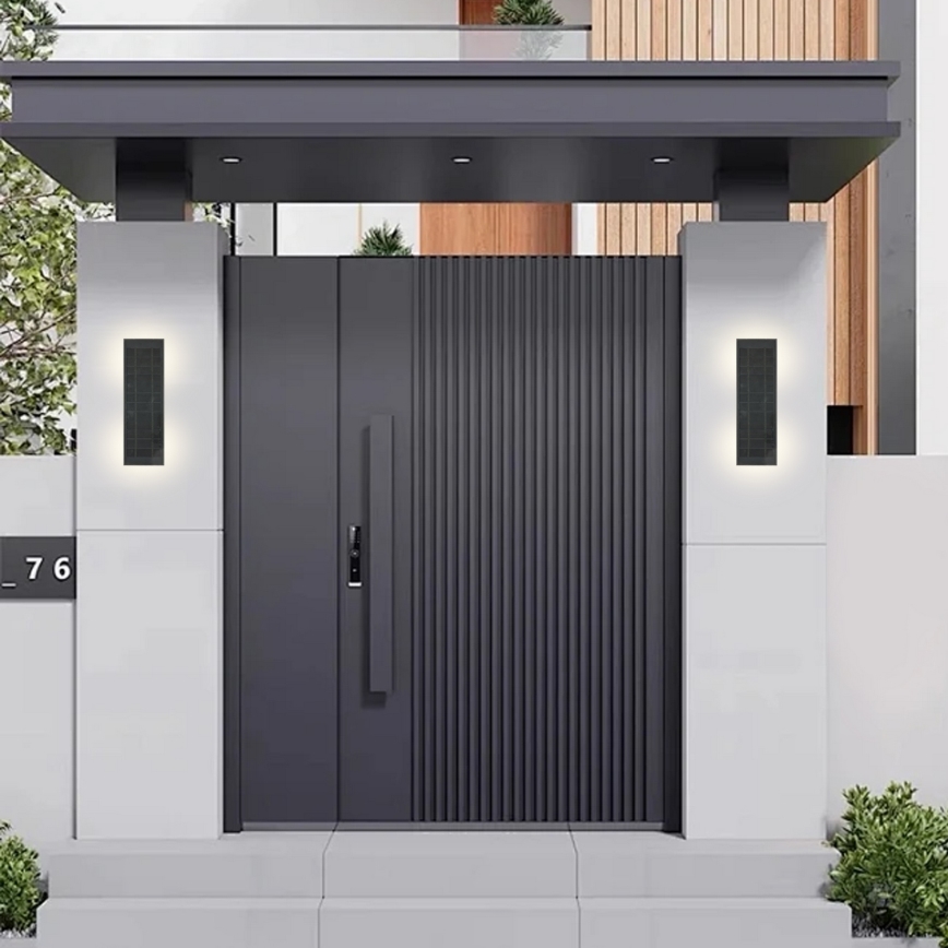 Brilagi - LED stmievateľné solárne nástenné svietidlo SUN LED/2,5W/230V 30 cm 2000 mAh IP44