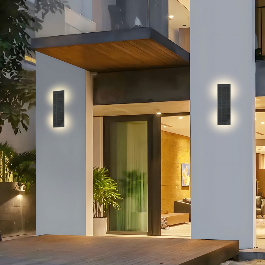 BRILAGI - LED stmievateľné solárne nástenné svietidlo SUN LED/2,5W/3,7V 30 cm 2000 mAh IP44