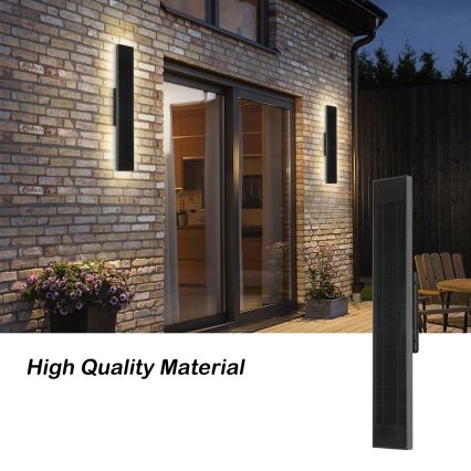 Brilagi - LED stmievateľné solárne nástenné svietidlo SUN LED/4W/230V 60 cm 4000 mAh IP44