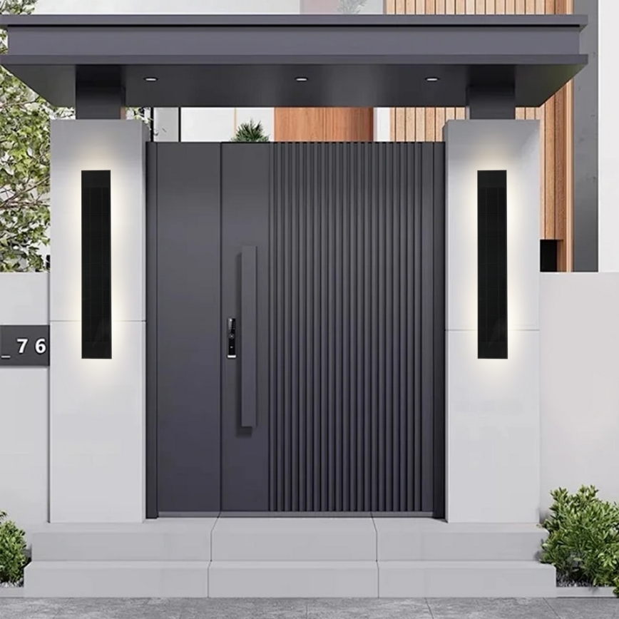 Brilagi - LED stmievateľné solárne nástenné svietidlo SUN LED/4W/230V 60 cm 4000 mAh IP44