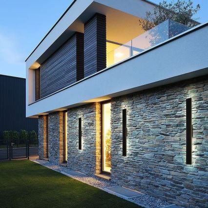 Brilagi - LED stmievateľné solárne nástenné svietidlo SUN LED/5,5W/230V 100 cm 6000 mAh IP44