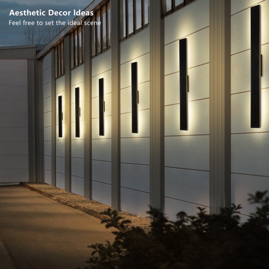 Brilagi - LED stmievateľné solárne nástenné svietidlo SUN LED/5,5W/230V 100 cm 6000 mAh IP44