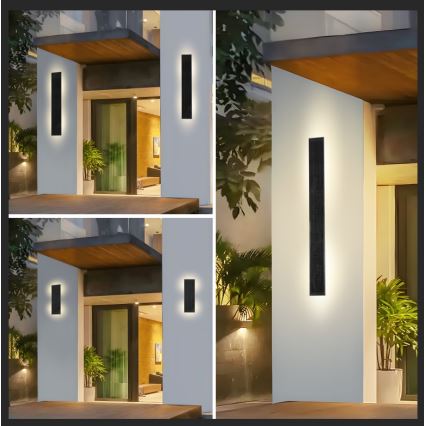 Brilagi - LED stmievateľné solárne nástenné svietidlo SUN LED/5,5W/230V 100 cm 6000 mAh IP44