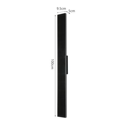 Brilagi - LED stmievateľné solárne nástenné svietidlo SUN LED/5,5W/3,7V 100 cm 6000 mAh IP44
