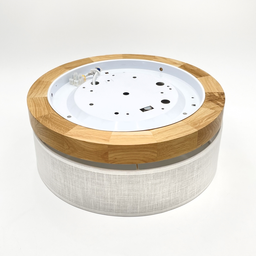 Brilagi - LED Стельове світло BELLADONNA LED/20W/230V діам. 30 см біле/дуб