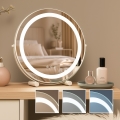 BRILAGI - LED stlmiteľné make-up zrkadlo CALIFORNIA LED/17W/230V 3000/4000/6500K pr. 42 cm biela