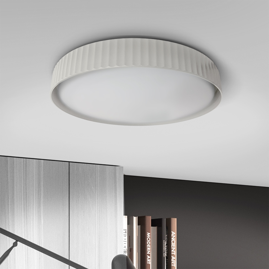 Brilagi - LED stmievateľné stropné svietidlo LUCIA LED/48W/230V 3000-6500K priemer 41 cm biela + diaľkové ovládanie