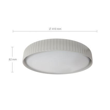 Brilagi - LED stmievateľné stropné svietidlo LUCIA LED/48W/230V 3000-6500K priemer 41 cm biela + diaľkové ovládanie