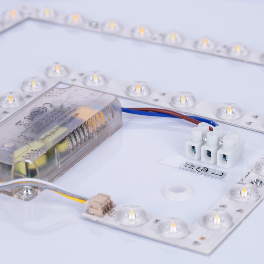 Brilagi - LED stmievateľné stropné svietidlo LUCIA LED/60W/230V 3000-6500K pr. 59 cm zelené + diaľkové ovládanie