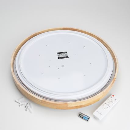 Brilagi - LED stmievateľné stropné svietidlo PINE LED/60W/230V priemer 52 cm 3000-6500K + diaľkové ovládanie