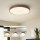 Brilagi - LED stlmiteľné stropné svietidlo POOL LED/48W/230V 3000-6000K pr. 40 cm hnedá + diaľkové ovládanie