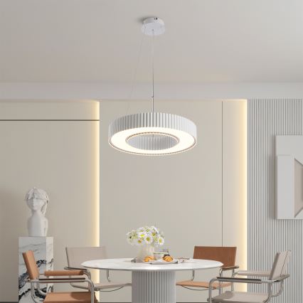Brilagi - LED stmievateľný luster na lanku LUMIX LED/48W/230V 3000-6000K biela pr. 50 cm + diaľkové ovládanie