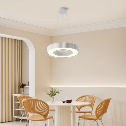 Brilagi - LED stmievateľný luster na lanku LUMIX LED/48W/230V 3000-6000K biela pr. 50 cm + diaľkové ovládanie