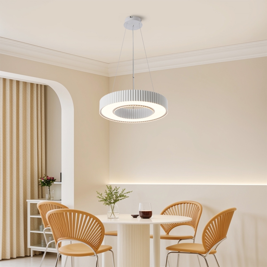 Brilagi - LED stmievateľný luster na lanku LUMIX LED/48W/230V 3000-6000K biela pr. 50 cm + diaľkové ovládanie