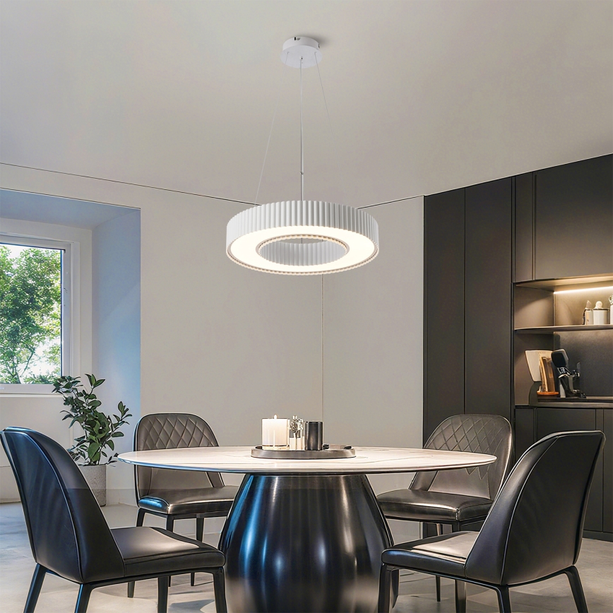 Brilagi - LED stmievateľný luster na lanku LUMIX LED/48W/230V 3000-6000K biela pr. 50 cm + diaľkové ovládanie