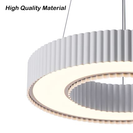 Brilagi - LED stmievateľný luster na lanku LUMIX LED/48W/230V 3000-6000K biela pr. 50 cm + diaľkové ovládanie