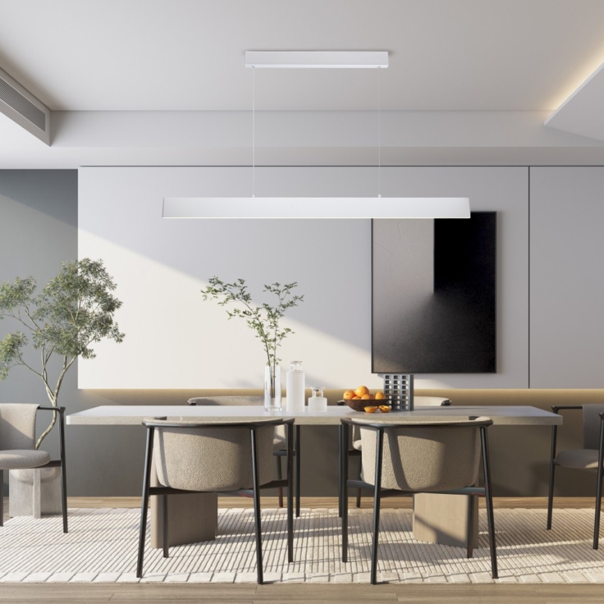 Brilagi - LED Stmievateľný luster na lanku SLIMLINE LED/40W/230V 3000-6000K biela + diaľkové ovládanie