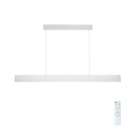 Brilagi - LED Stmievateľný luster na lanku SLIMLINE LED/40W/230V 3000-6000K biela + diaľkové ovládanie