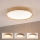 Brilagi - LED stmievané stropné svietidlo MANAROLA REMOTE LED/36W/230V 3000-6500K pr. 51 cm dub + diaľkové ovládanie