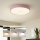 Brilagi - LED stmievané stropné svietidlo POOL LED/48W/230V 3000-6000K priemer 40 cm ružové + diaľkové ovládanie