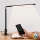 Brilagi - LED Stmievateľná dotyková stolná lampa s USB portami VARIO LED/7W/230V 3000-6500K CRI 96 čierna